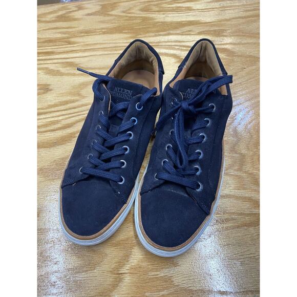 Allen Edmonds Flynn Sneakers Men\'s 8D Blue Lace Up Low Running Casual Shoes S49 main image 13